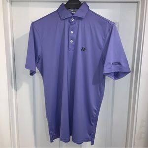 Holderness & Bourne Golf Polo- Purple- Size Medium